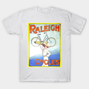 Raleigh Bicycle Advertisement T-Shirt